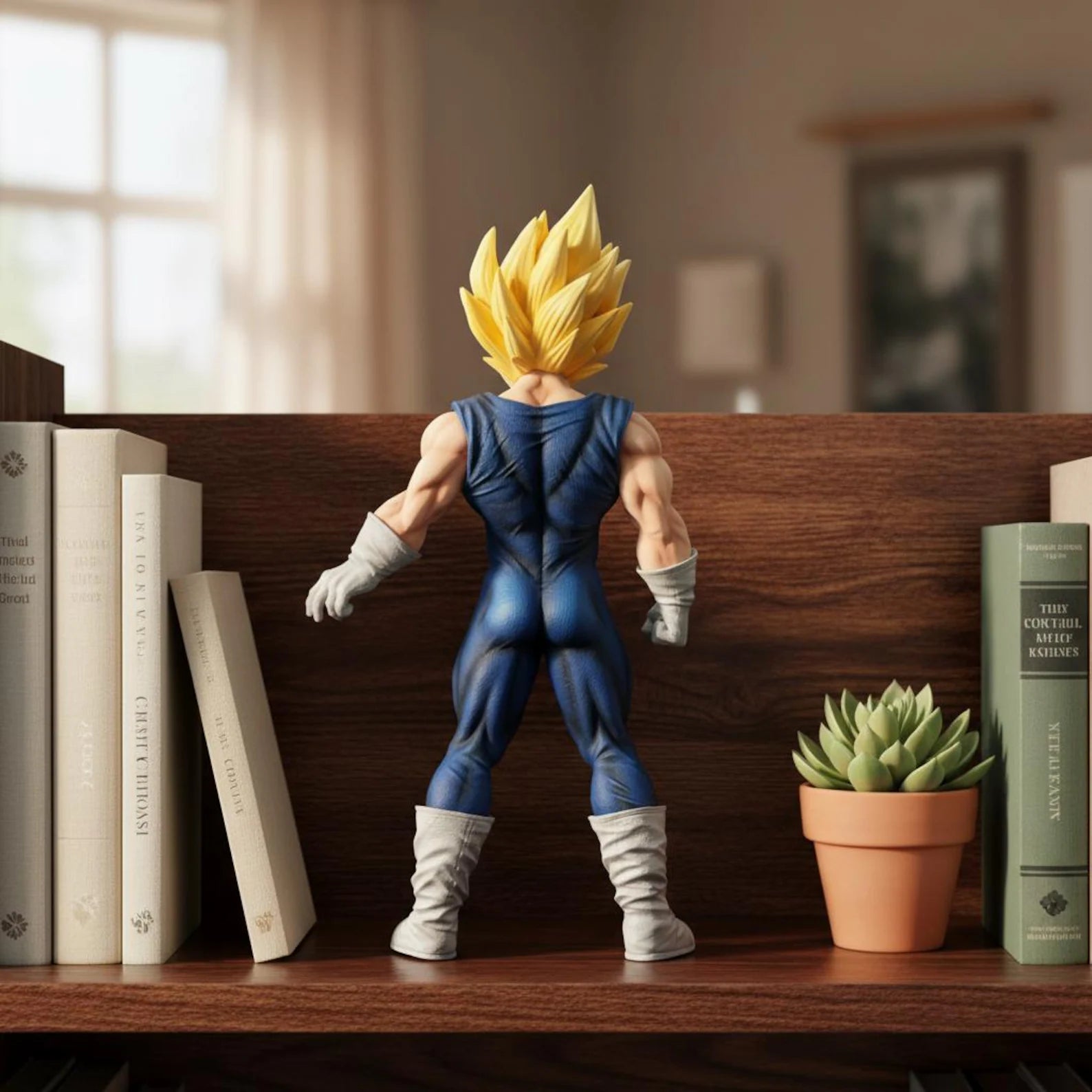Majin Vegeta LED Figure – 31.5 cm Power Edition | Dragon Ball Z Premium Collectible